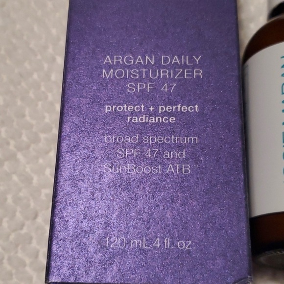 NEW Josie Maran Argan Daily Moisturizer SPF 47 and Sun Boost ATB Jumbo Size - Picture 9 of 14